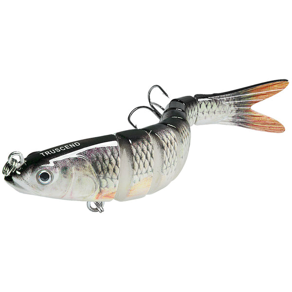 Natural Look Multi-jointed Swimbaits - Slow Sinking Bionic Swimming Lures (Set of 3)